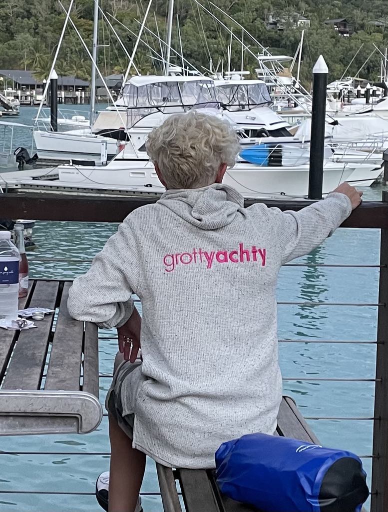 Waffel Hoodie - Grotty Yachty Embroidered