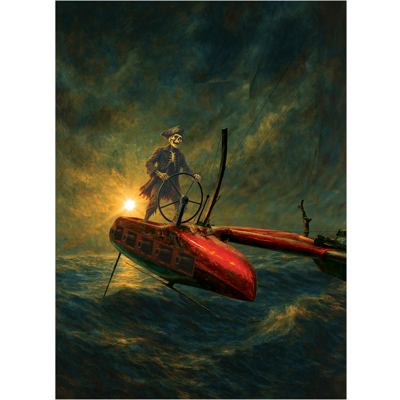 Cap'n Cocked Hat - Foiling Gun Ship