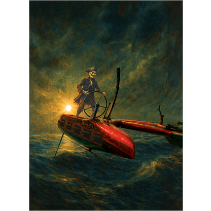 Cap'n Cocked Hat - Foiling Gun Ship