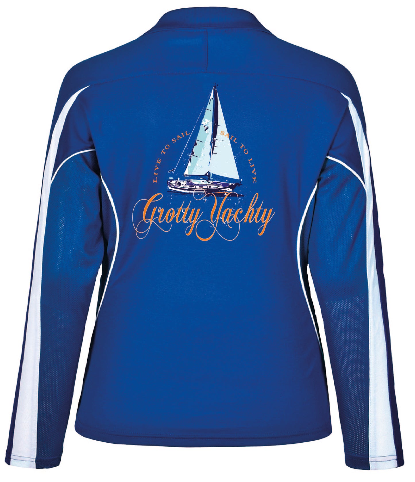 "Live to Sail - Sail to Live" - Long sleeve Sunsmart