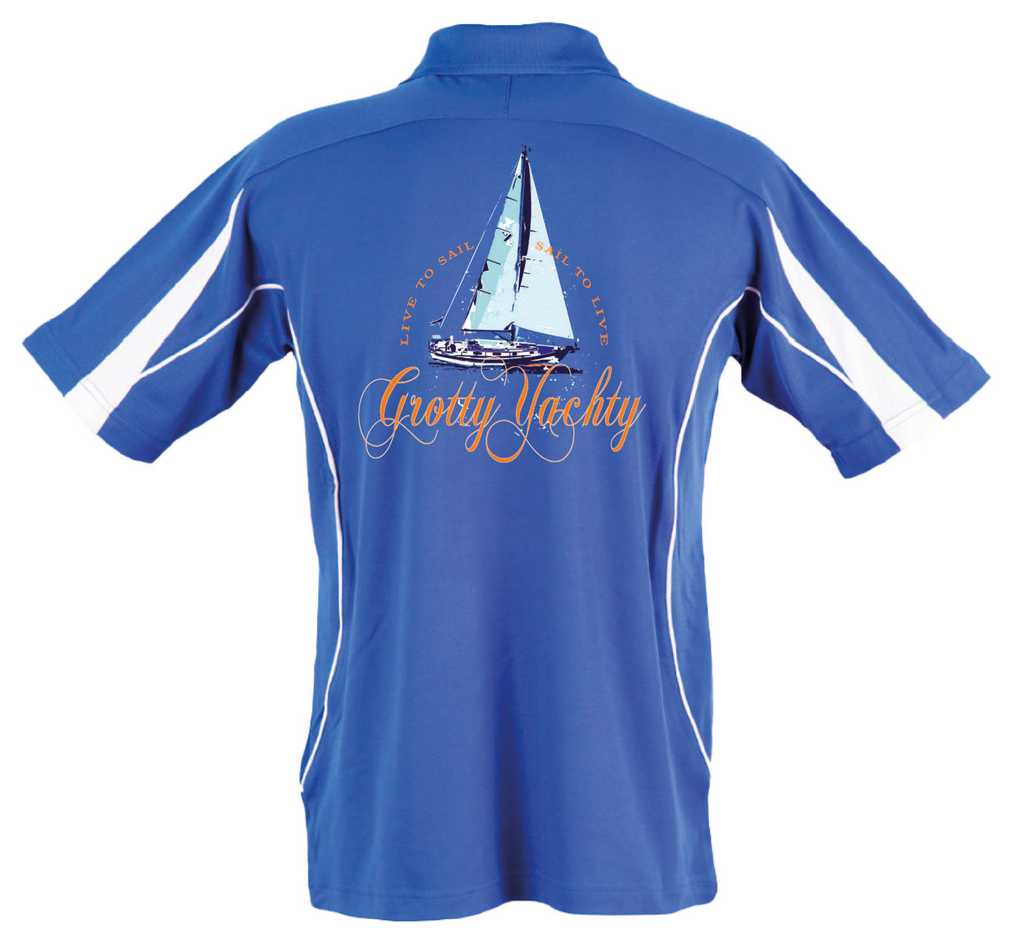 "Live to Sail - Sail to Live" - Short sleeve SunSmart