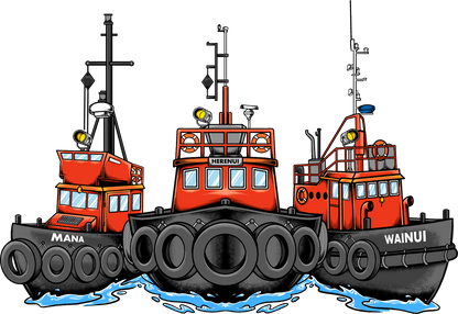 Kaipara Towboats - Mens tee