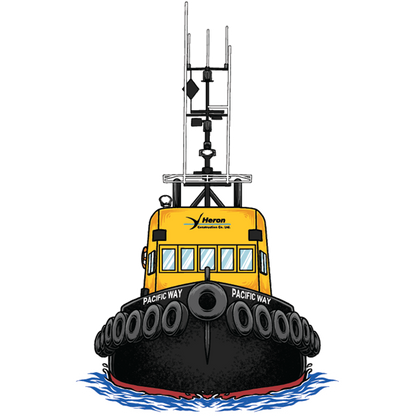 Pacific Way - Heron Construction Co. Ltd. - Mens tee