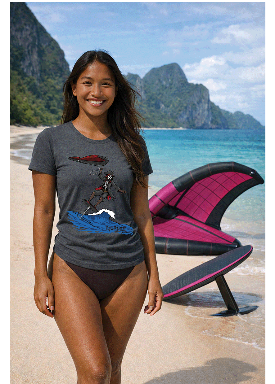 Wing Foiling - Ladies cut tee