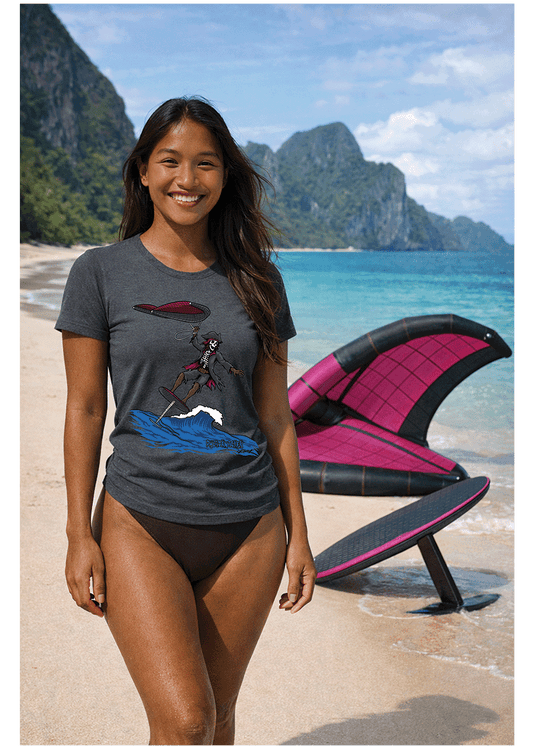 Wing Foiling - Ladies cut tee