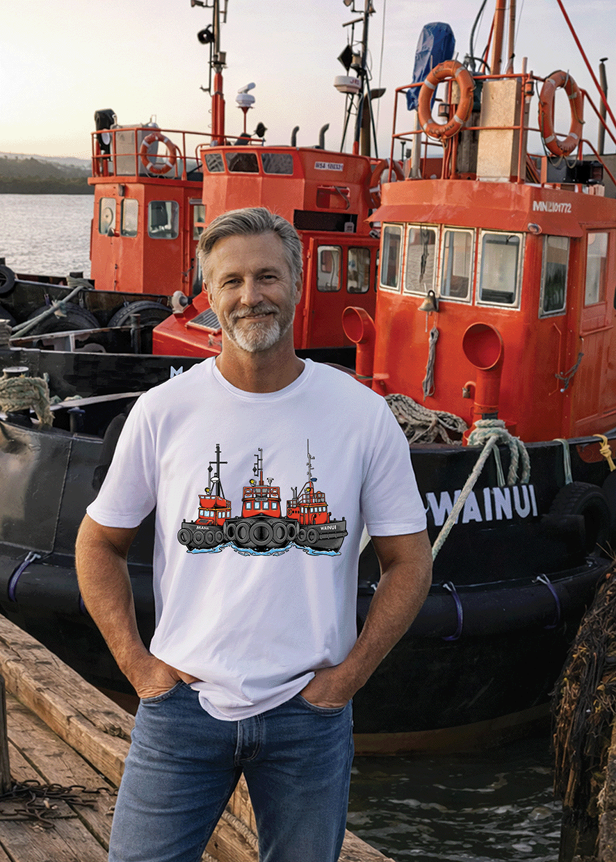 Kaipara Towboats - Mens tee