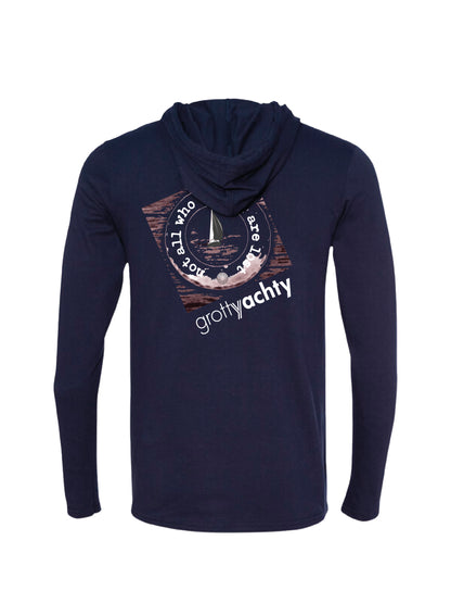 "Not all who wander are lost" Hoodie Long Sleeved Tee