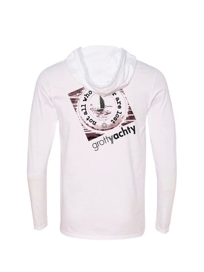 "Not all who wander are lost" Hoodie Long Sleeved Tee