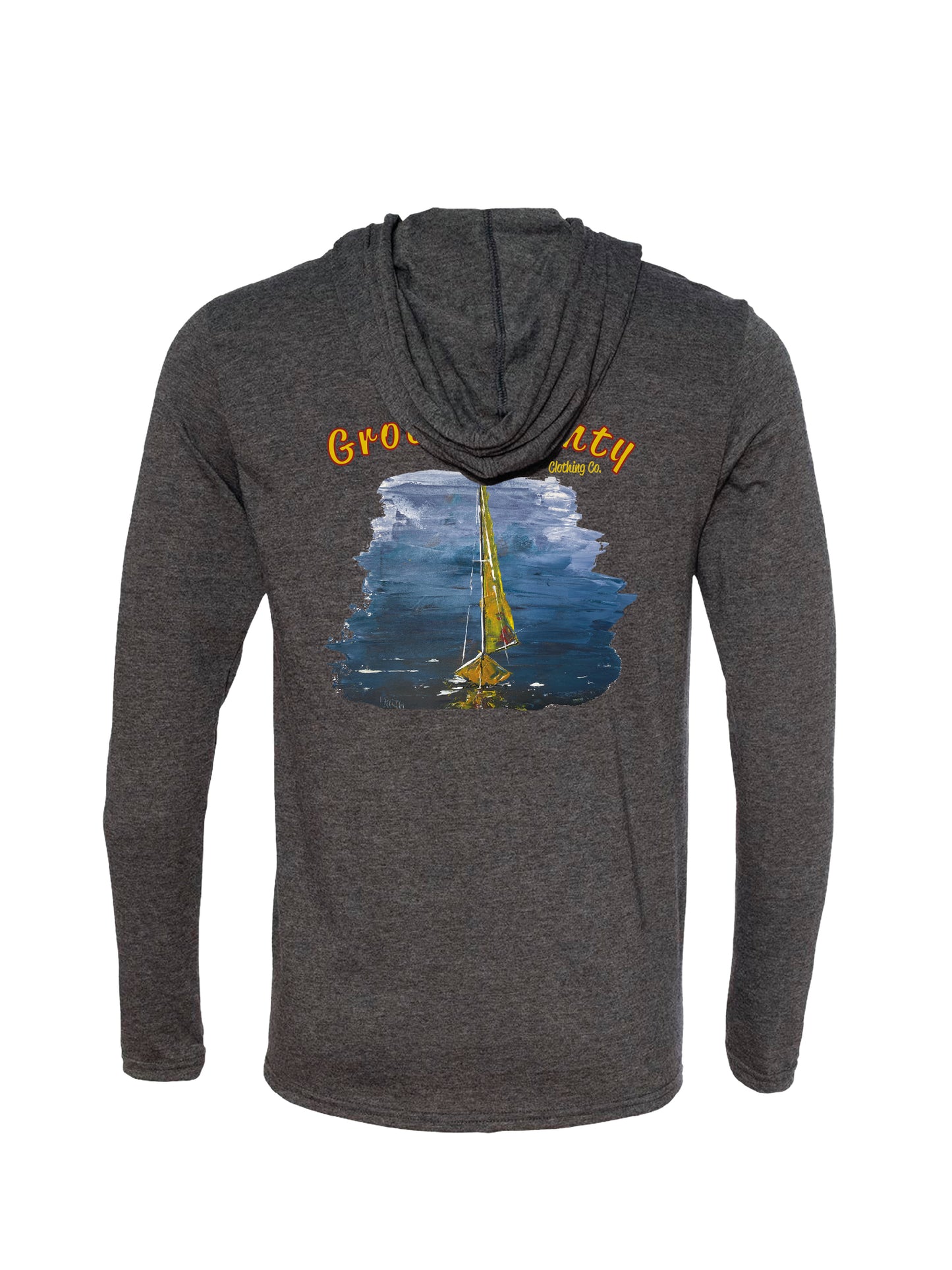 "Yellow Yacht" Hoodie Long Sleeved Tee