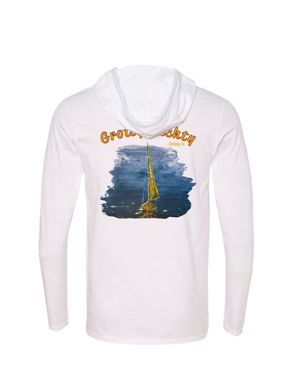 "Yellow Yacht" Hoodie Long Sleeved Tee