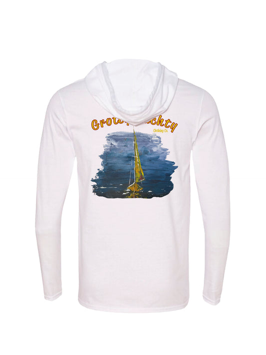 "Yellow Yacht" Hoodie Long Sleeved Tee