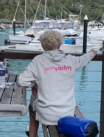 Waffel Hoodie - Grotty Yachty Embroidered