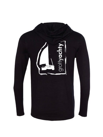 "Sailing Catamaran" Hoodie Long Sleeved Tee