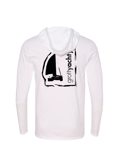 "Sailing Catamaran" Hoodie Long Sleeved Tee