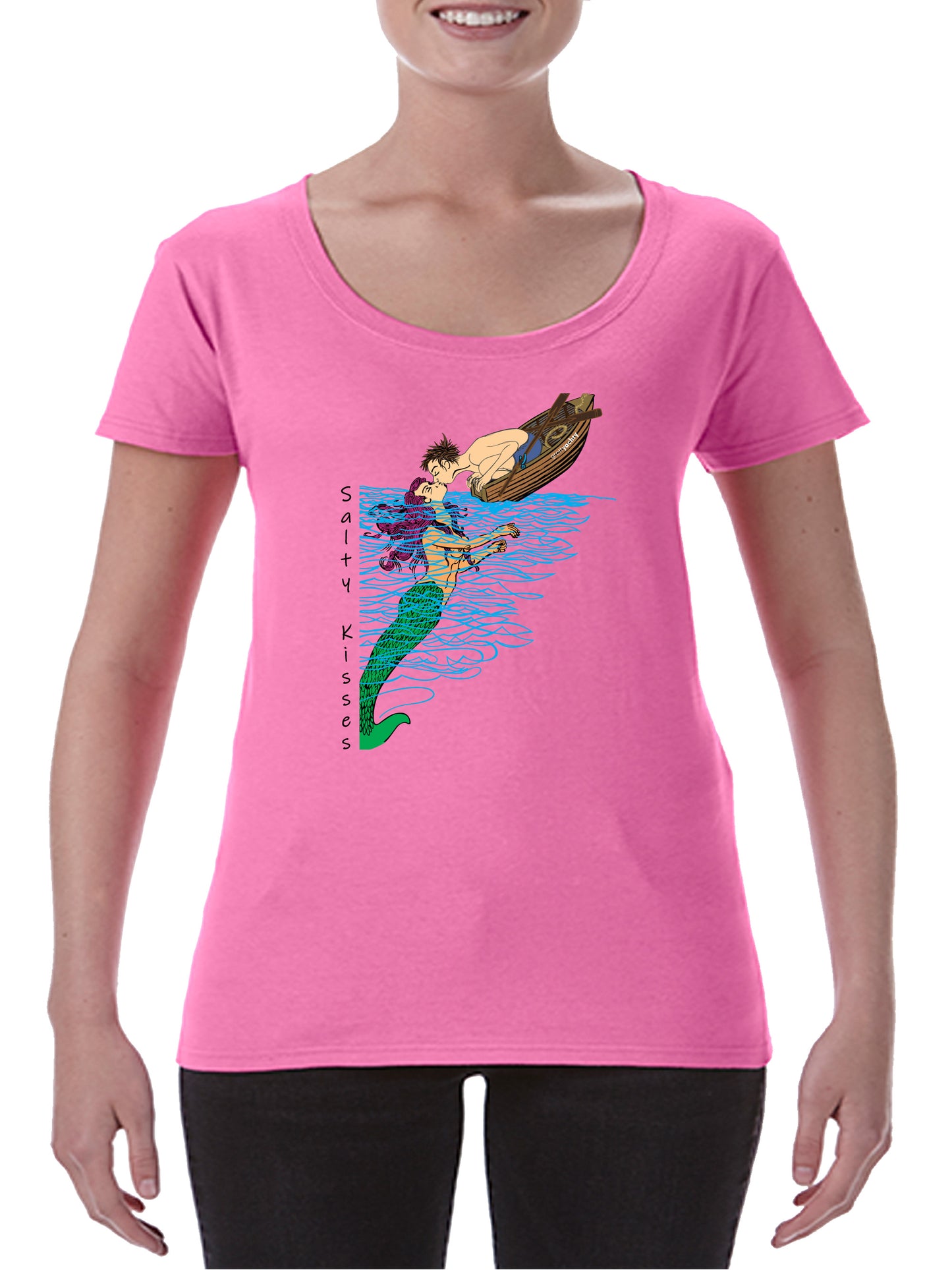 Salty Kisses Scoop Neck