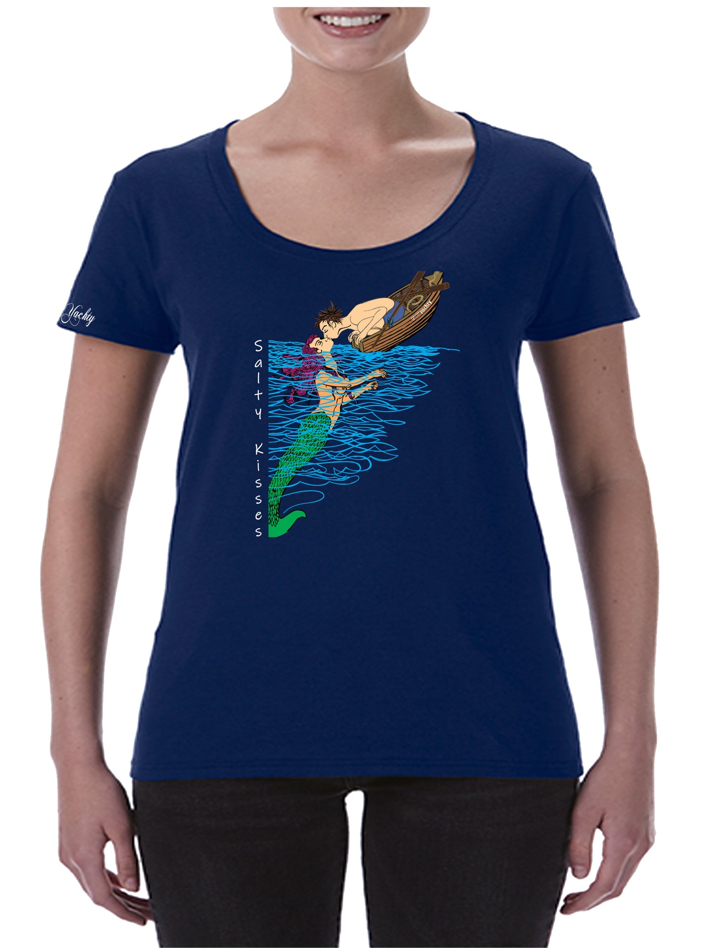 Salty Kisses Scoop Neck